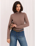 Bluzka LK BZ model 22401027 ciemny bezowy - FPrice