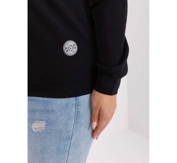 Blúzka RV BZ 9258.22 čierna farba Blúzka RV BZ 9258.22 čierna farba