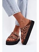 Šľapky na platforme, model 229729 Step in style Šľapky na platforme, model 229729 Step in style