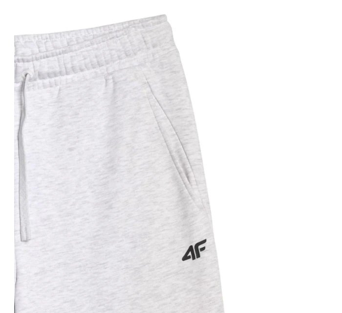 Pánske nohavice 4F CAS M1140 cool light grey melange 4FWMM00TTROM1140 27M