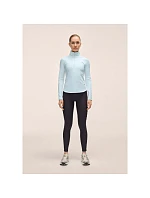 Dámske tričko CASALL Serene Half Zip Long Sleeve, modrá farba
