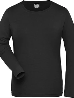 JN Dámské pracovní tričko Solid 02. black model 22531669 - Daiber