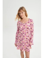 Noční košile s dlouhými rukávy model 18936352 - Vamp