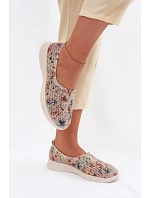 Semišové perforované dámske čižmy Eliva Multicolor Semišové perforované dámske čižmy Eliva Multicolor