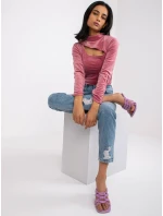 Halenka DHJ BZ model 17087010 tmavě růžová - FPrice Halenka DHJ BZ model 17087010 tmavě růžová - FPrice