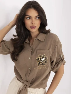 DHJ košeľa KS 8595 1.66 tmavá lila