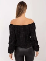 Blúzka MI BZ 61572.27P čierna Blúzka MI BZ 61572.27P čierna