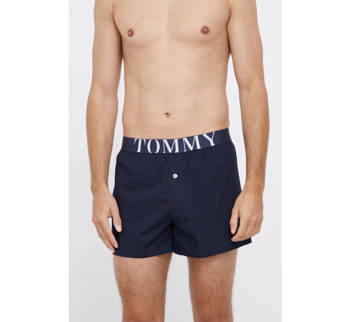 Pánske šortky na spanie UM0UM02394 - 0G1 - Tmavo modrá - Tommy Hilfiger