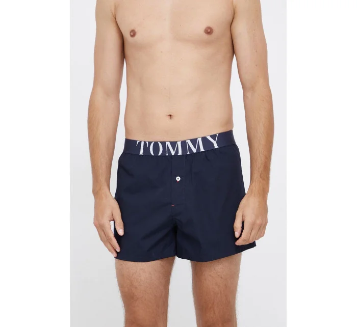 Pánske šortky na spanie UM0UM02394 - 0G1 - Tmavo modrá - Tommy Hilfiger