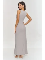 Večerné šaty model 210718 Makadamia Večerné šaty model 210718 Makadamia