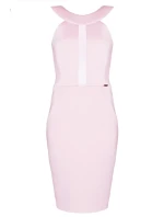 Dámske šaty M372 pink - fígľov