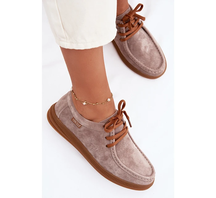 Polobotky z přírodního semiše Vinceza 95391 Béžové