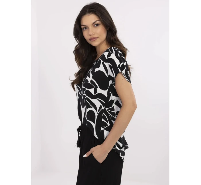 Blúzka D73771M10978X čierna