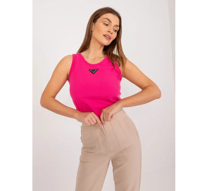 Top DHJ TP model 19905071 fuksjowy - FPrice Top DHJ TP model 19905071 fuksjowy - FPrice