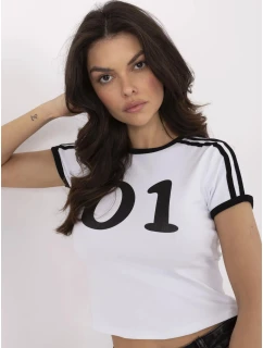 Tričko NM TS NG25218.83 biele čierne