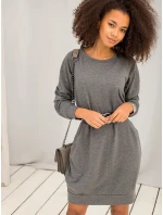 Šaty RV TU 5184.93P tmavo šedá