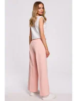 Nohavice s rozšírenými nohavicami M570 - púdrové Nohavice s rozšírenými nohavicami M570 - púdrové