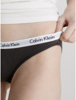 Dámske nohavičky 3 Pack Bikini Briefs Carousel 000QD3588EWZB čierna/biela - Calvin Klein