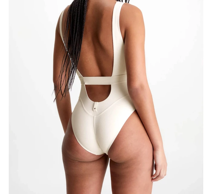 Dámské jednodílné plavky Monogram Rib model 20946454 - Calvin Klein Dámské jednodílné plavky Monogram Rib model 20946454 - Calvin Klein