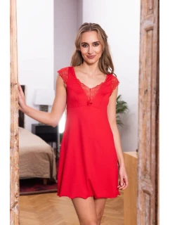 Dámska nočná košeľa Nancy Red - Eldar First Lady