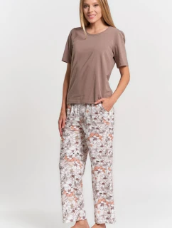 Dámské pyžamo model 21770365 béžové - Moraj