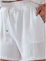 Dámske biele šortky HOT VIBE FashionStreet SY0444