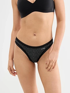 sloggi GO Crush String C3P – čierna kombinácia – SLOGGI čierna kombinácia – SLOGGI