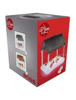 VTÁČIA BÚDKA VIEDOL DEKORÁCIE 185X165X230MM ŠEDÁ BALDACHÝN VTÁČIA BÚDKA VIEDOL DEKORÁCIE 185X165X230MM ŠEDÁ BALDACHÝN