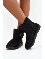 Śniegowce Damskie Z Klamrą Wrangler 20253091.25Y Czarne