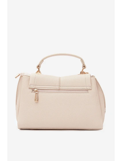 Dámská kabelka z imitace kůže světle béžová model 22221033 - Flora&Co Dámská kabelka z imitace kůže světle béžová model 22221033 - Flora&Co