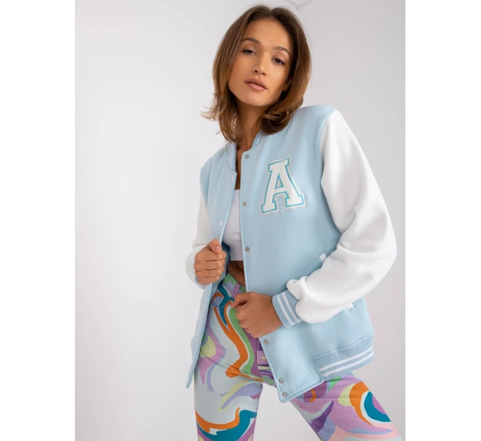 Mikina EM BL 697.88 svetlo modrá