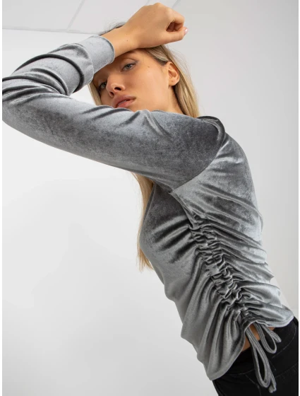 Blúzka LK BZ 509033.36P sivá