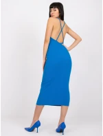 Šaty RV SK model 17050003 tmavě modrá - FPrice Šaty RV SK model 17050003 tmavě modrá - FPrice