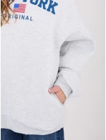 WT BL mikina A1064.09P svetlo šedá