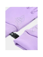 Detské pletené rukavice s dotykovým displejom 4F Junior 4FJWAW24AGLOU068-52S Detské pletené rukavice s dotykovým displejom 4F Junior 4FJWAW24AGLOU068-52S