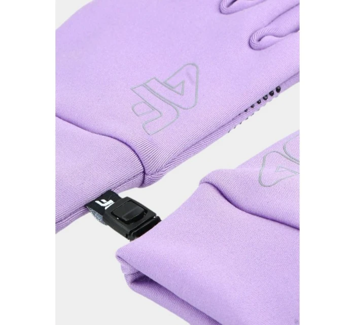 Detské pletené rukavice s dotykovým displejom 4F Junior 4FJWAW24AGLOU068-52S Detské pletené rukavice s dotykovým displejom 4F Junior 4FJWAW24AGLOU068-52S