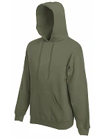 Fruit of the Loom Premium Hooded Sweat Pánska mikina s kapucňou 16.2152 classic olive Fruit of the Loom Premium Hooded Sweat Pánska mikina s kapucňou 16.2152 classic olive