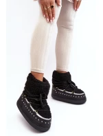 Dámské zateplené zimní sněhule černé model 21637510 - Boto