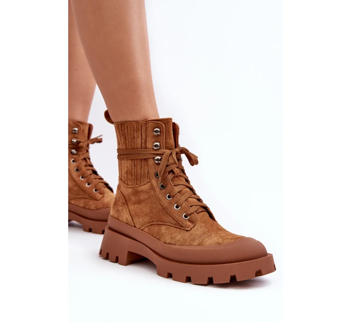 Dámské Botky S  Camel model 21640480 - Boto