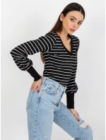 Blúzka RV BZ 8613.15X čierna a biela Blúzka RV BZ 8613.15X čierna a biela