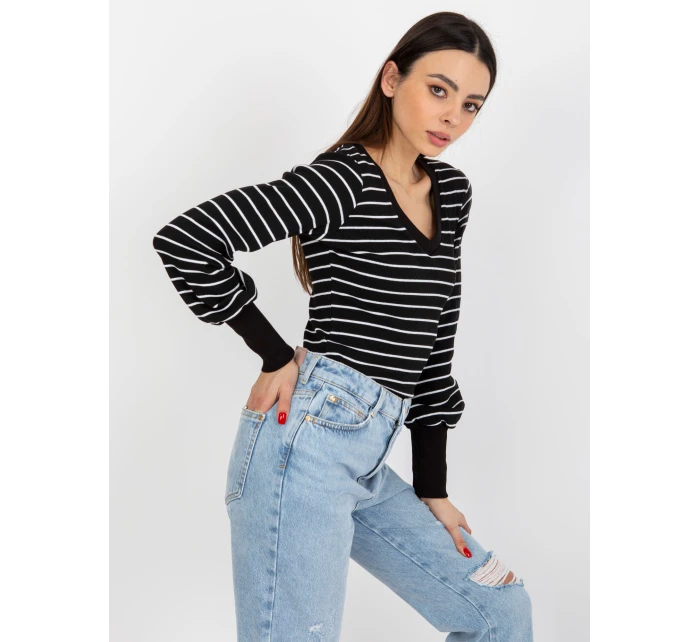 Blúzka RV BZ 8613.15X čierna a biela Blúzka RV BZ 8613.15X čierna a biela