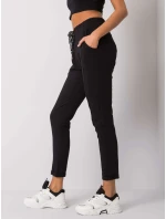 Spodnie dresowe RV DR model 21126985 czarny - FPrice Spodnie dresowe RV DR model 21126985 czarny - FPrice