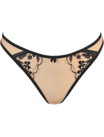 Špagát V-10808 béžovo-čierny - Axami