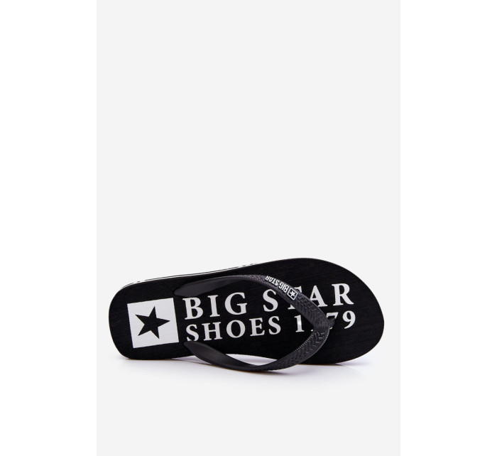 Pánske ľahké žabky Big Star LL174444 Black