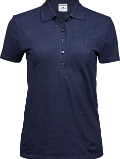 TJ 145 Dámské luxusní těžké strečové piqué polo model 22448790 denim - Tee Jays