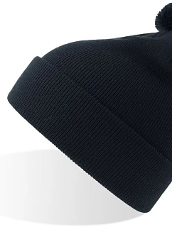Kid WindS Dětská pletená čepice s bambulí navy model 22456285 - Atlantis Headwear