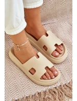 Pěnové Pantofle S Béžové model 21683475 - Boto Pěnové Pantofle S Béžové model 21683475 - Boto