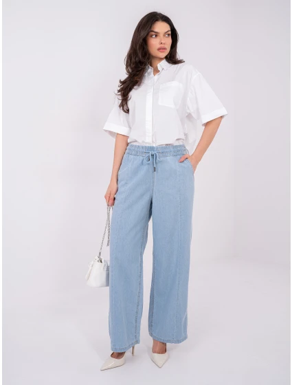 Spodnie model 21818913 jasny niebieski - FPrice Spodnie model 21818913 jasny niebieski - FPrice