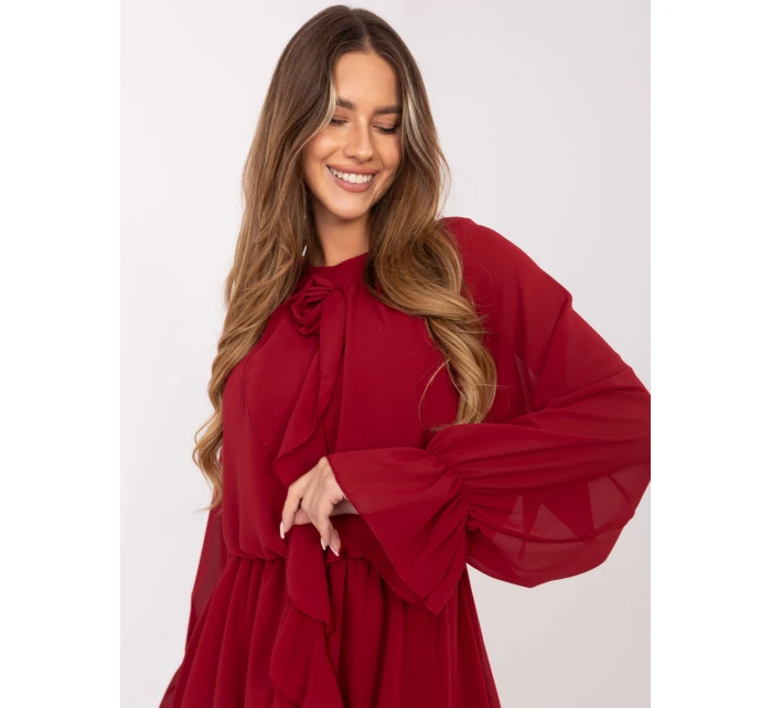 Šaty MI SK A1554.26 bordové