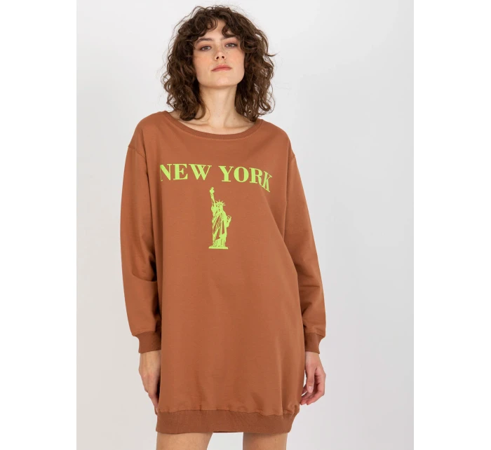 Mikina VI BL model 20742211 hnědá a zelená - FPrice